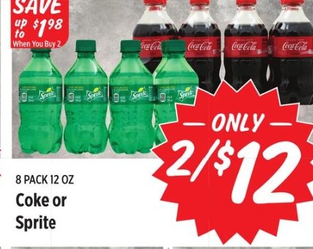 Coke or Sprite