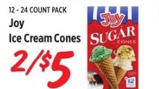 Joy Ice Cream Cones