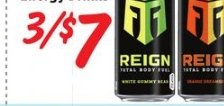Reign Energy Drinks