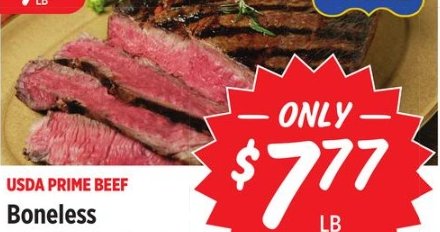 Boneless Top Sirloin Steak