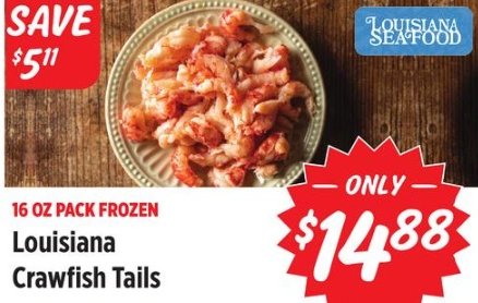 Louisiana Crawfish Tails