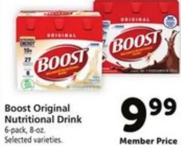 Boost Original Nutritional Drink