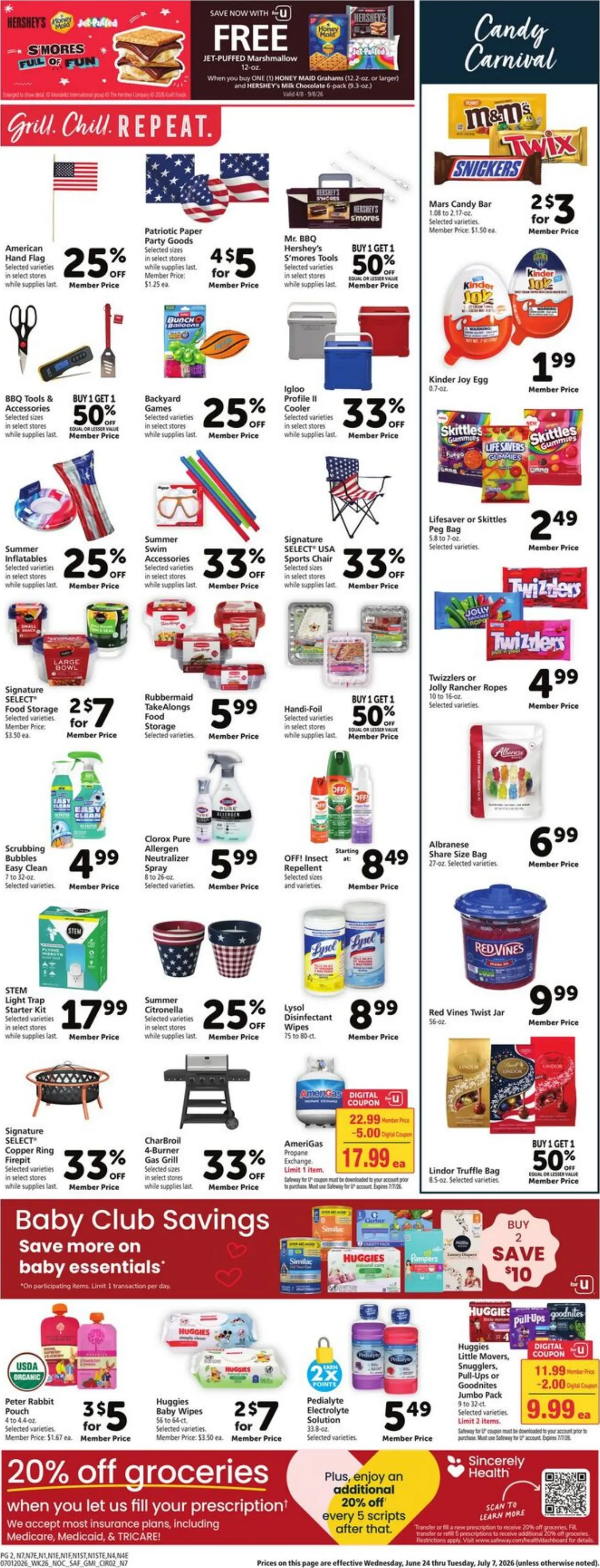 Safeway Weekly Ad Page 12