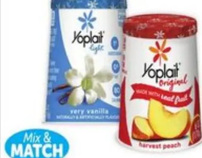 Yoplait Yogurt