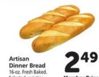 Artisan Dinner Bread