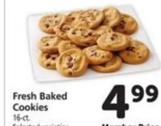 Fresh Baked Cookies