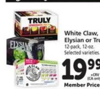 White Claw, Elysian or Truly