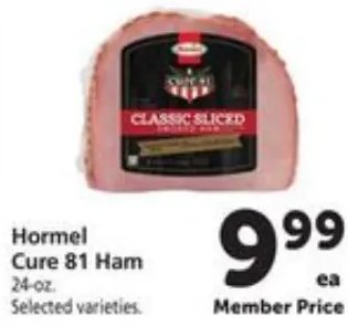 Hormel Cure 81 Ham