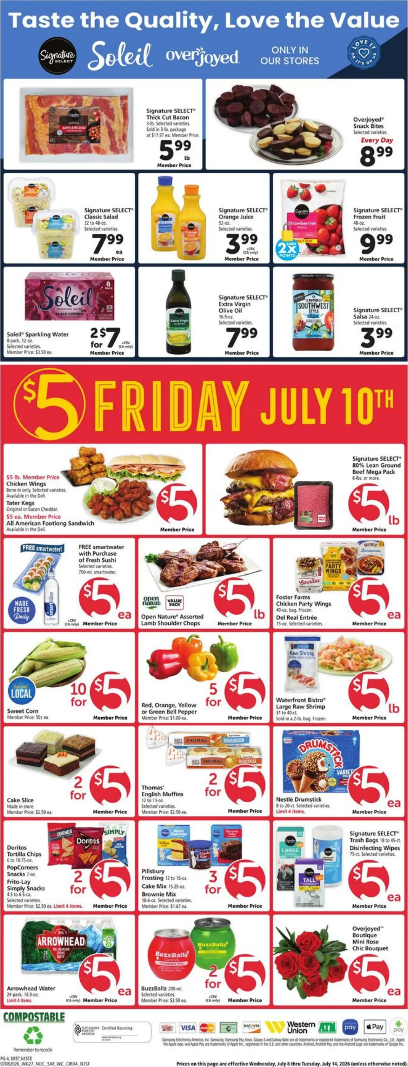 Safeway Weekly Ad Page 4