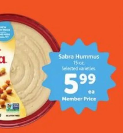 Sabra Hummus