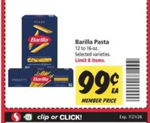 Barilla Pasta