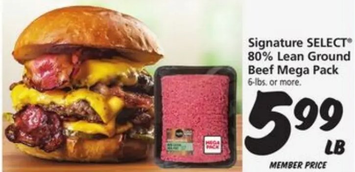 Signature SELECT® 80% Lean Ground Beef Mega Pack
