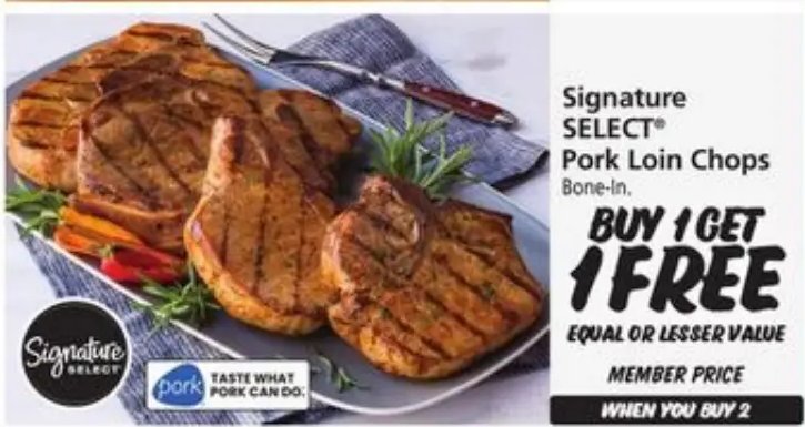 Signature SELECT® Pork Loin Chops Bone-In
