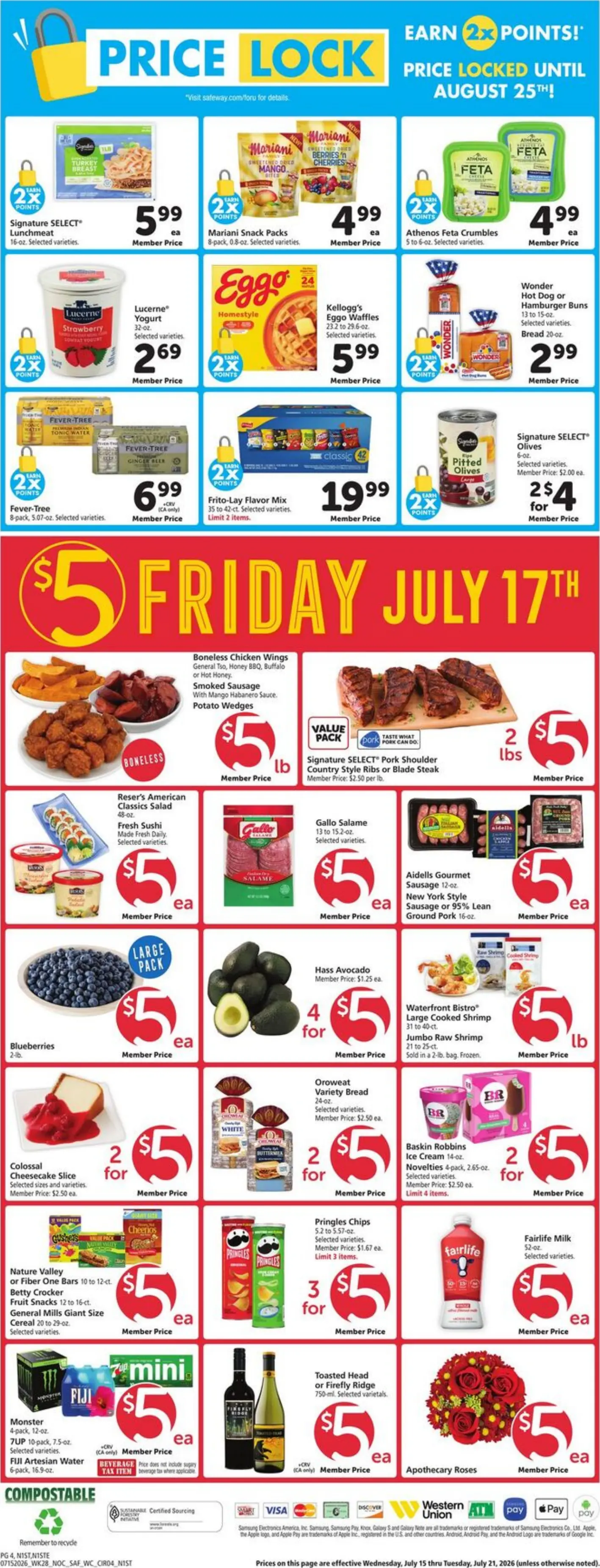 Safeway Weekly Ad Page 4
