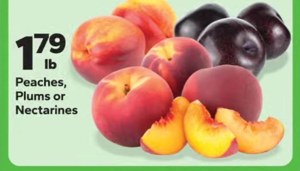 Peaches, Plums or Nectarines