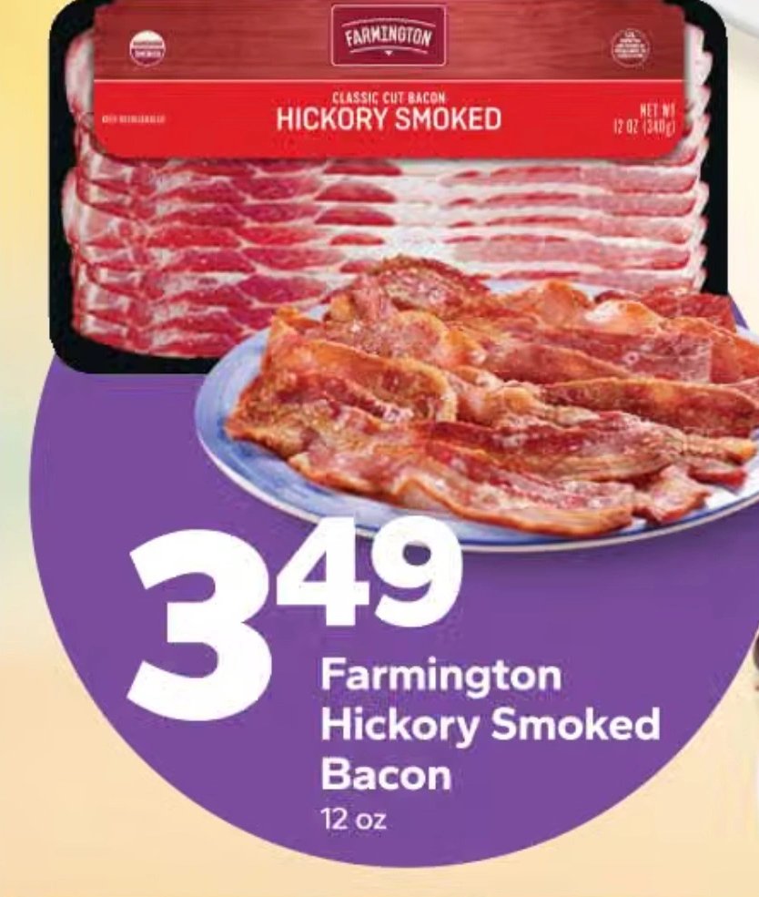 Farmington Hickory Smoked Bacon