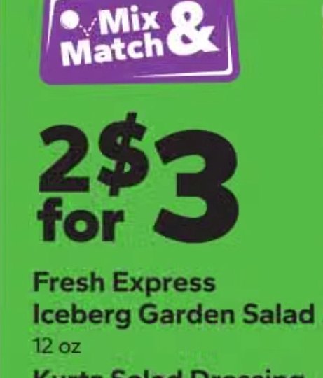 Fresh Express Iceberg Garden Salad