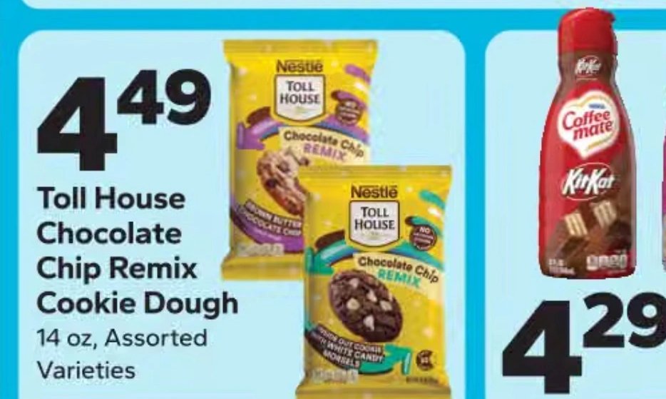 Toll House Chocolate Chip Remix Cookie Dough