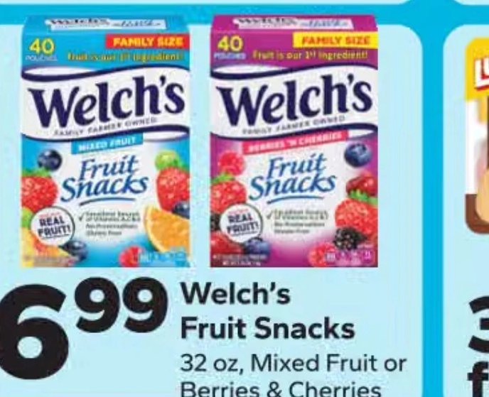 Welch's Fruit Snacks