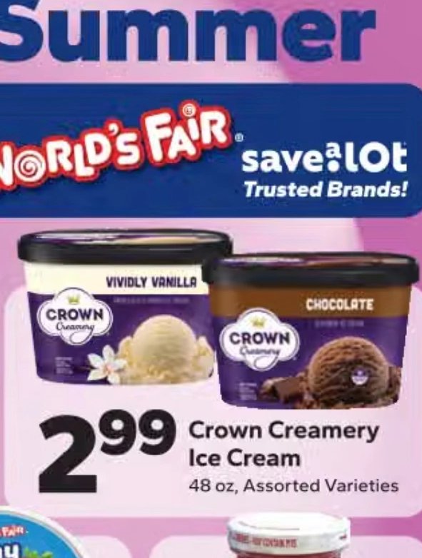 Crown Creamery Ice Cream