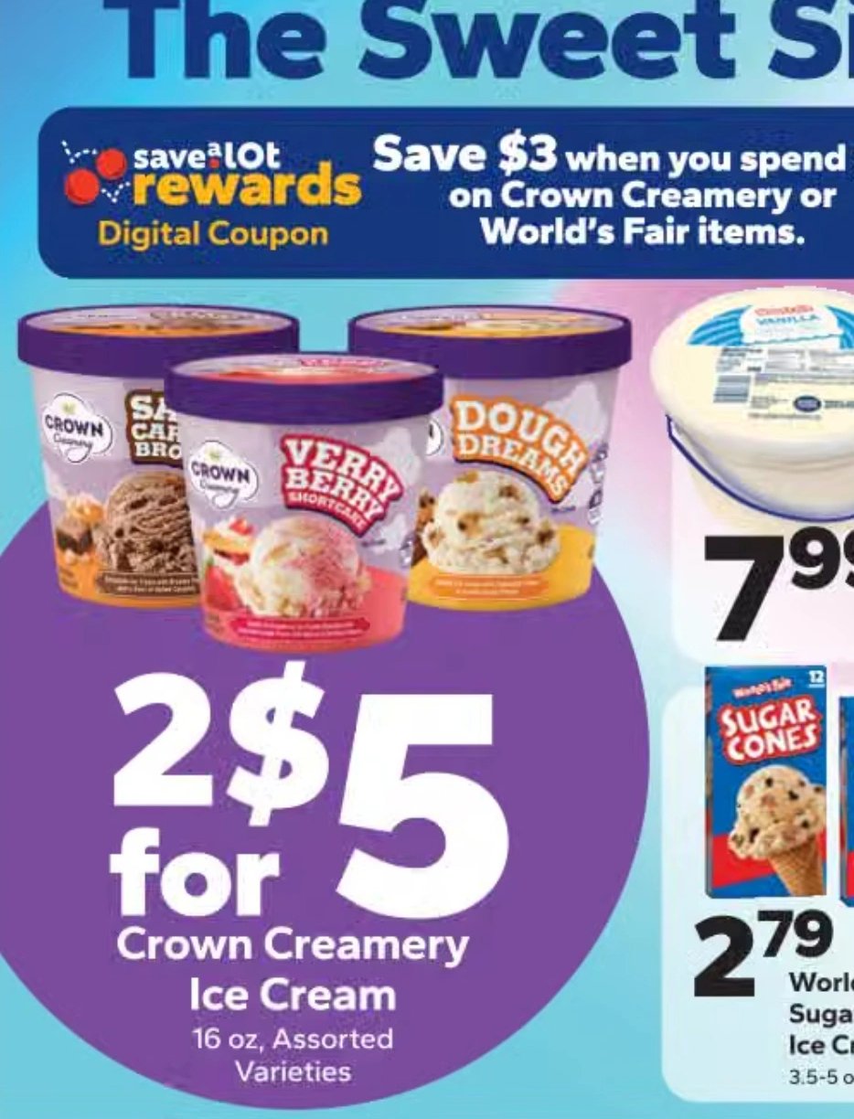 Crown Creamery Ice Cream