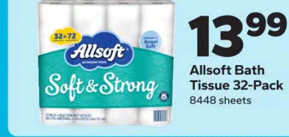 Allsoft Bath Tissue 32-Pack