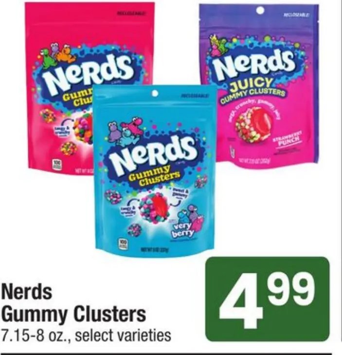 Nerds Gummy Clusters