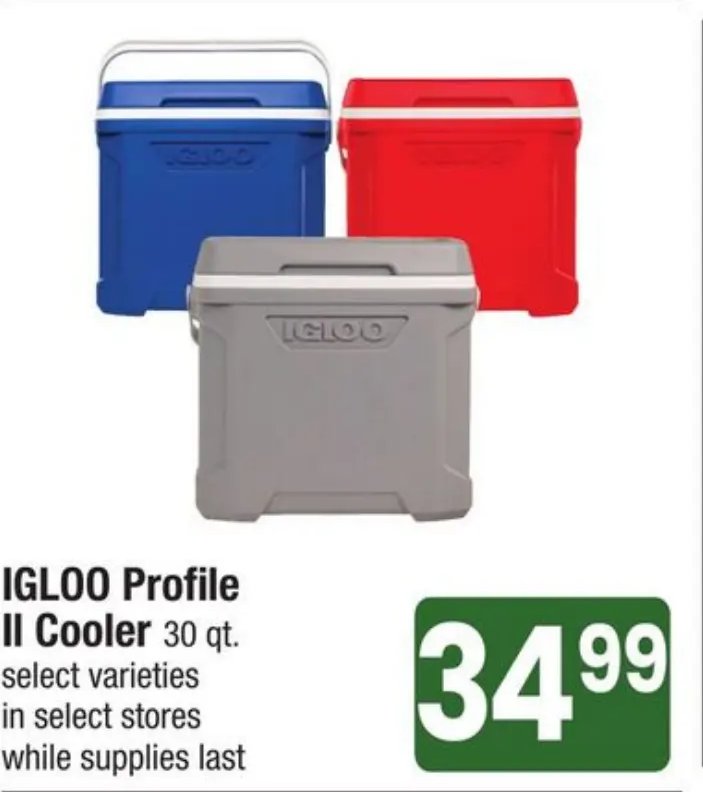 IGLOO Profile II Cooler
