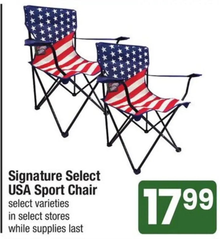 Signature Select USA Sport Chair