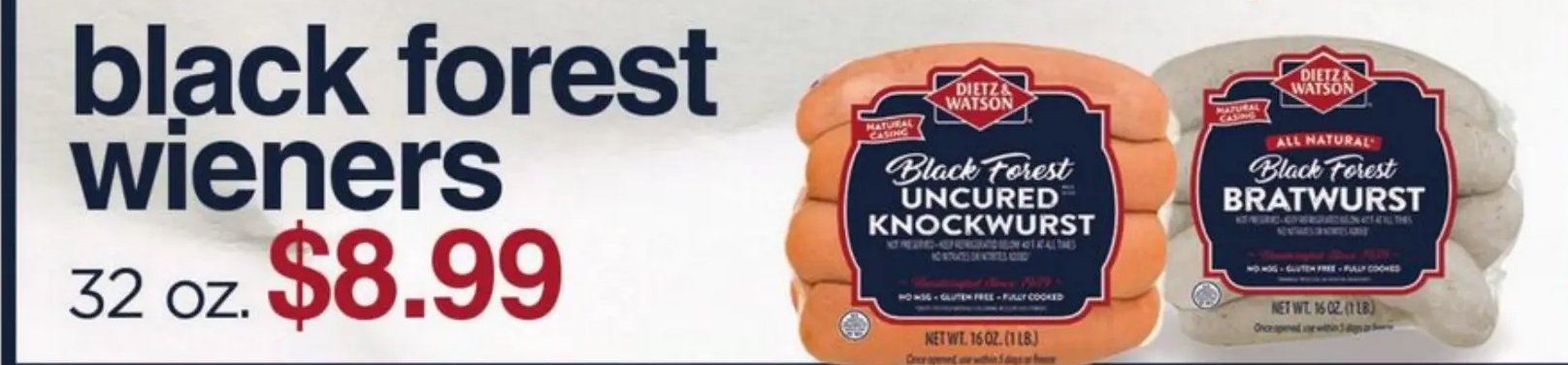 black forest wieners