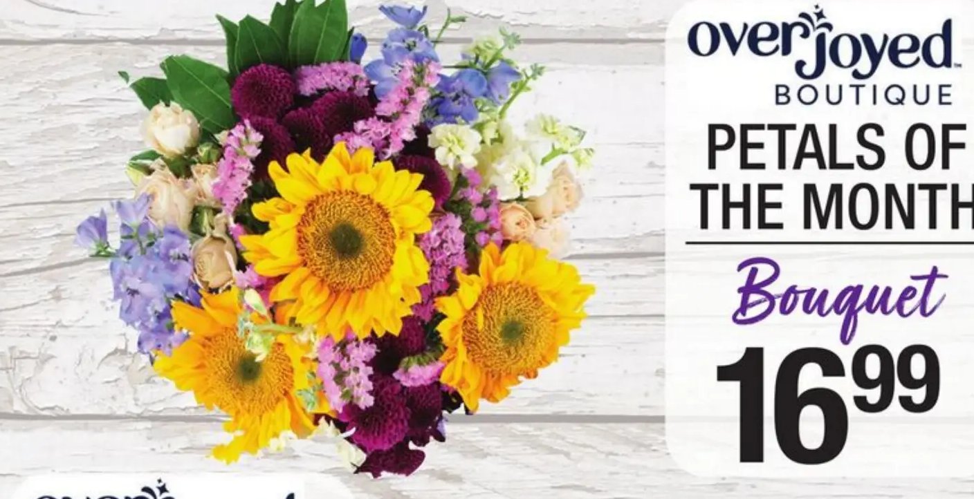 PETALS OF THE MONTH Bouquet