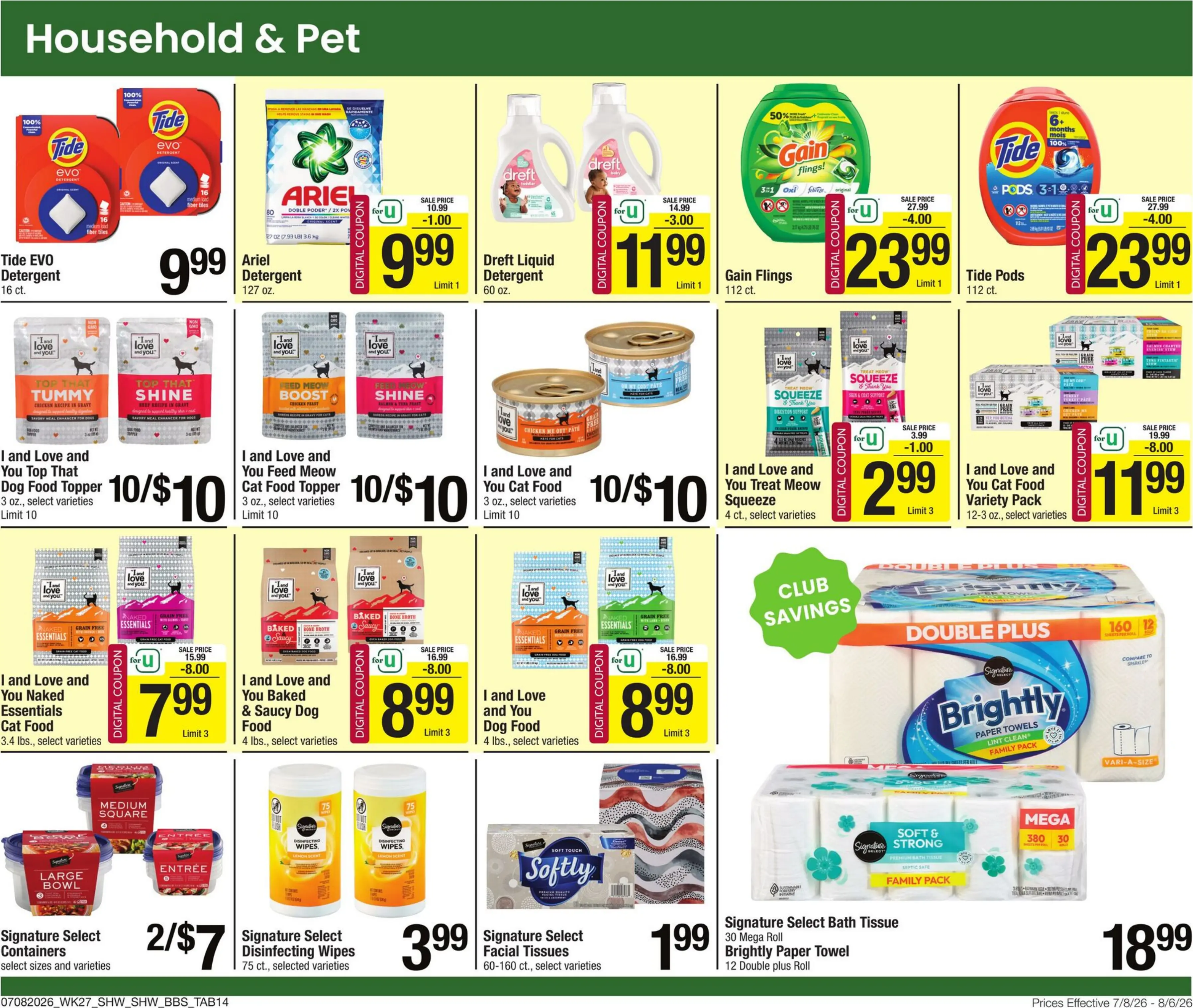 Shaw's Weekly Ad Page 9