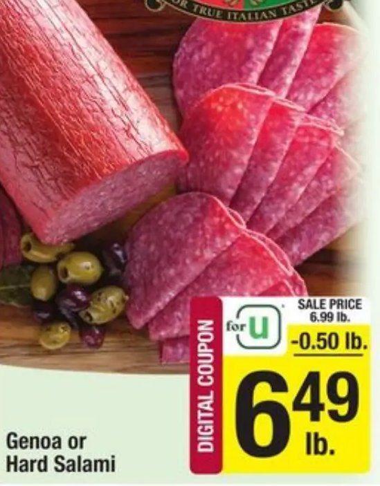 Genoa or Hard Salami