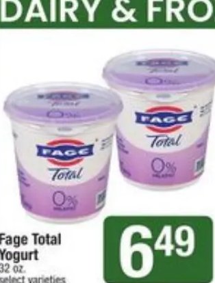 Fage Total Yogurt