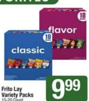 Frito Lay Variety Packs