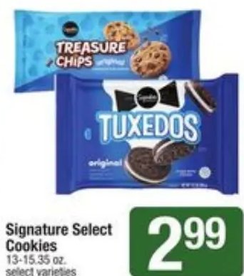 Signature Select Cookies