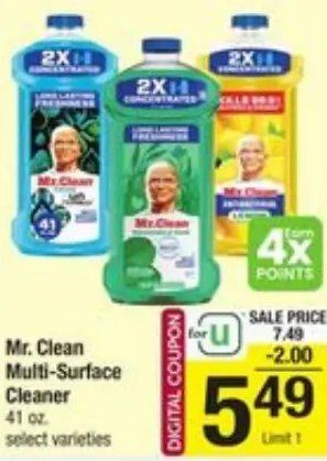 Mr. Clean Multi-Surface Cleaner