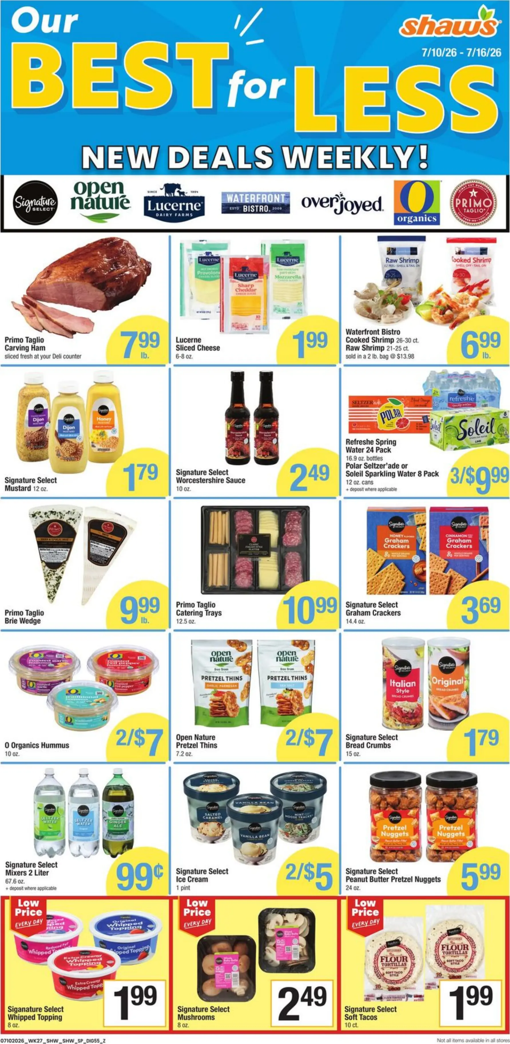 Shaw's Weekly Ad Page 7