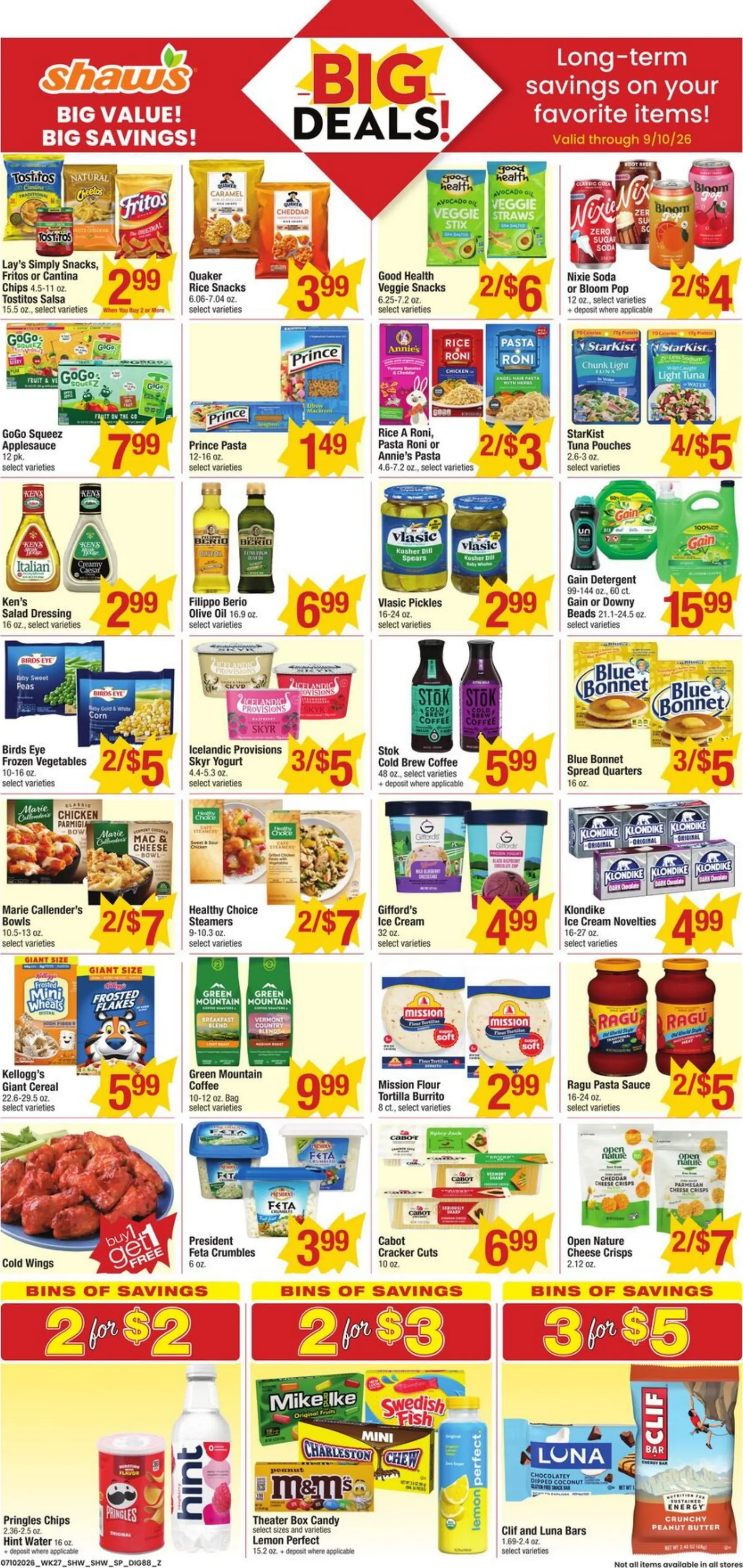 Shaw's Weekly Ad Page 8