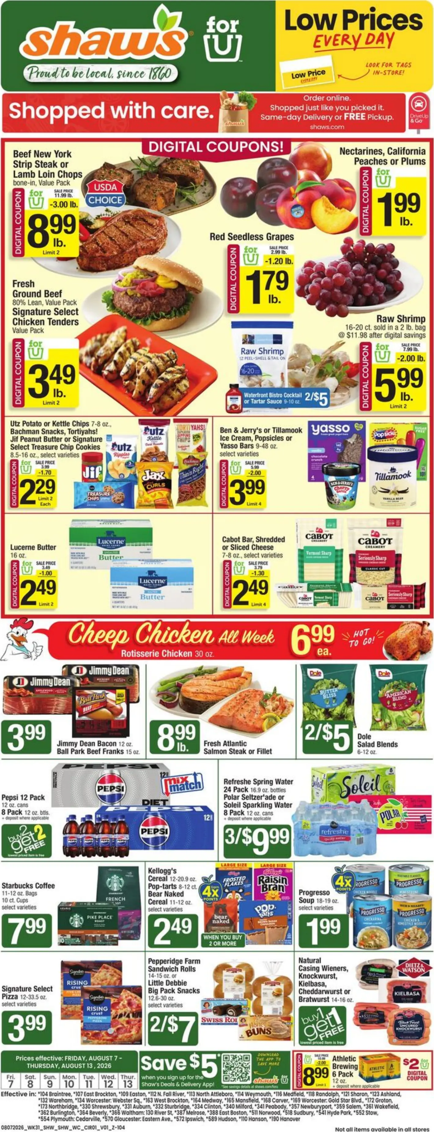 Shaw's Flyer Next Week