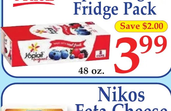 Yoplait Yogurt Fridge Pack