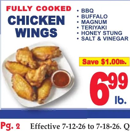 Fully Cooked Chicken Wings