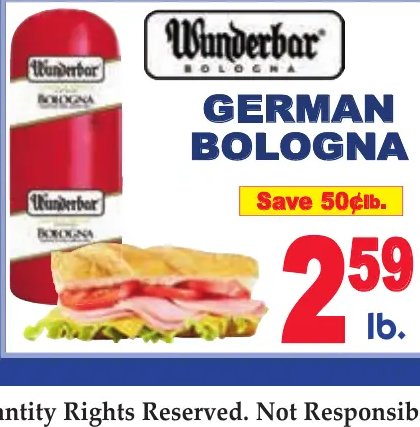 Wunderbar German Bologna