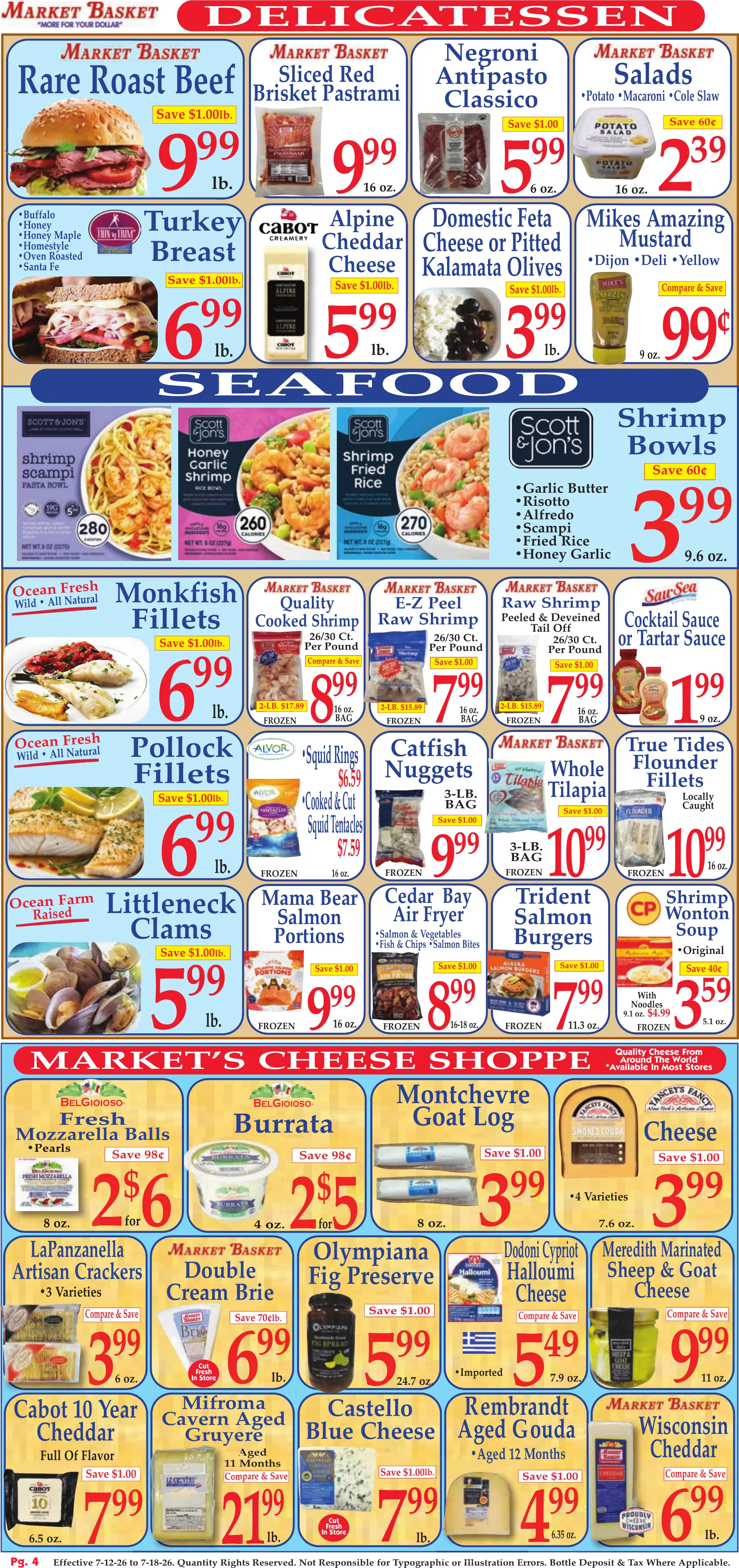 Market Basket Weekly Ad Page 4