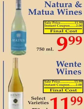 Natura & Matua Wines
