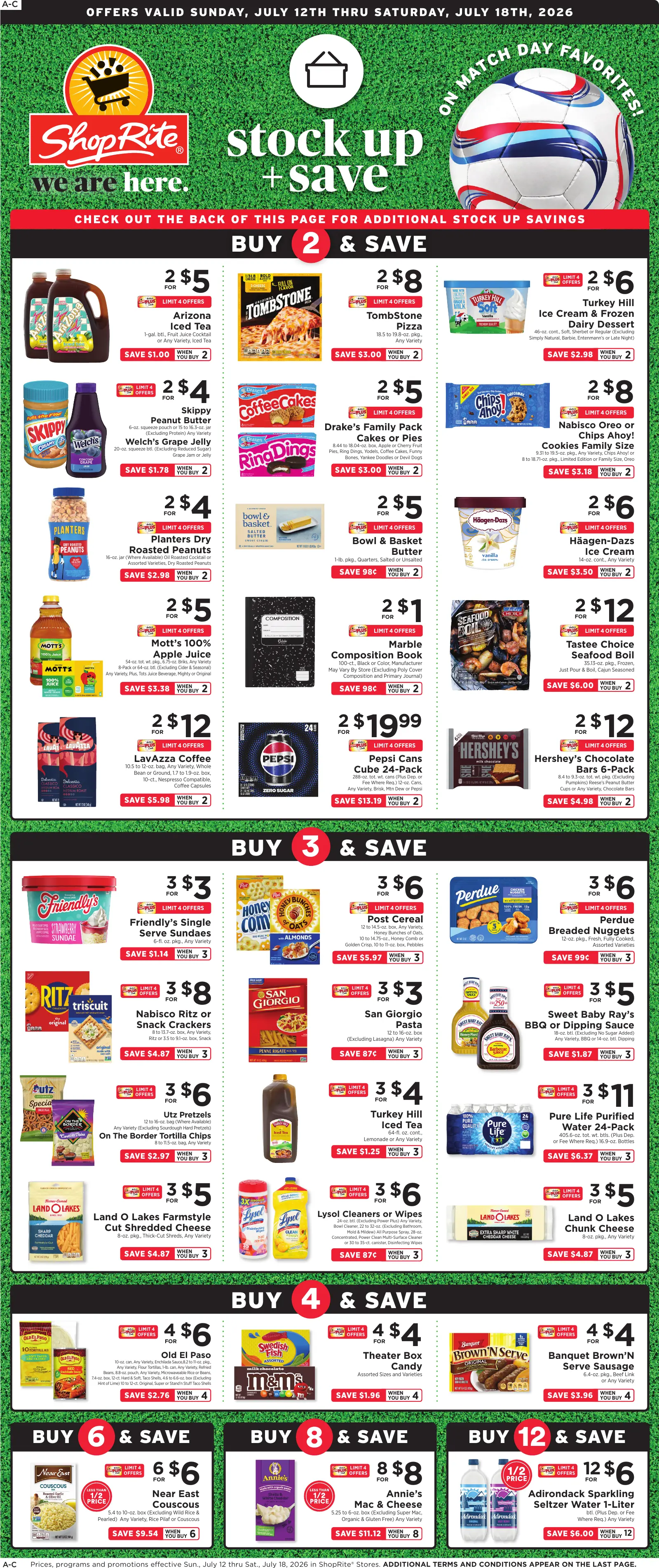 ShopRite Weekly Ad Page 1