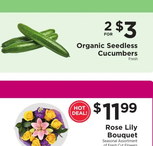 Organic Seedless Cucumbers