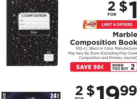 Marble Composition Book