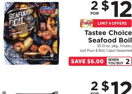 Tastee Choice Seafood Boil