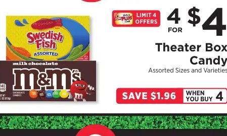 Theater Box Candy